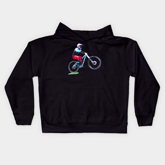 mtb Kids Hoodie by rickylabellevie